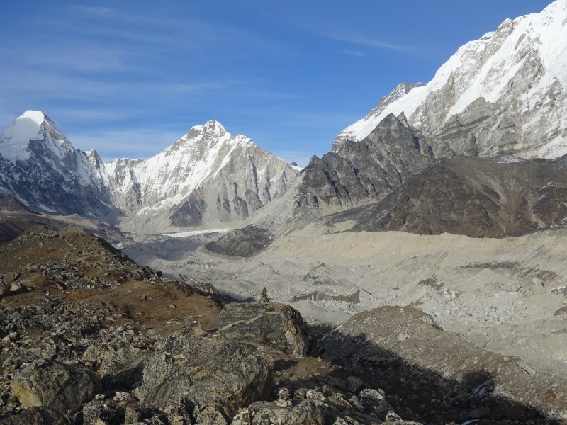 Khumbu glacier near Lobuche