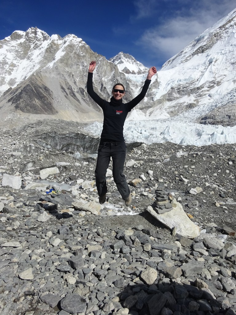 Jump shot success! This took a staggering amount of energy at that altitude.