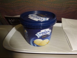 I snacked on ice cream while watching an insightful documentary about the Bolshoi ballet. Now that's air travel!